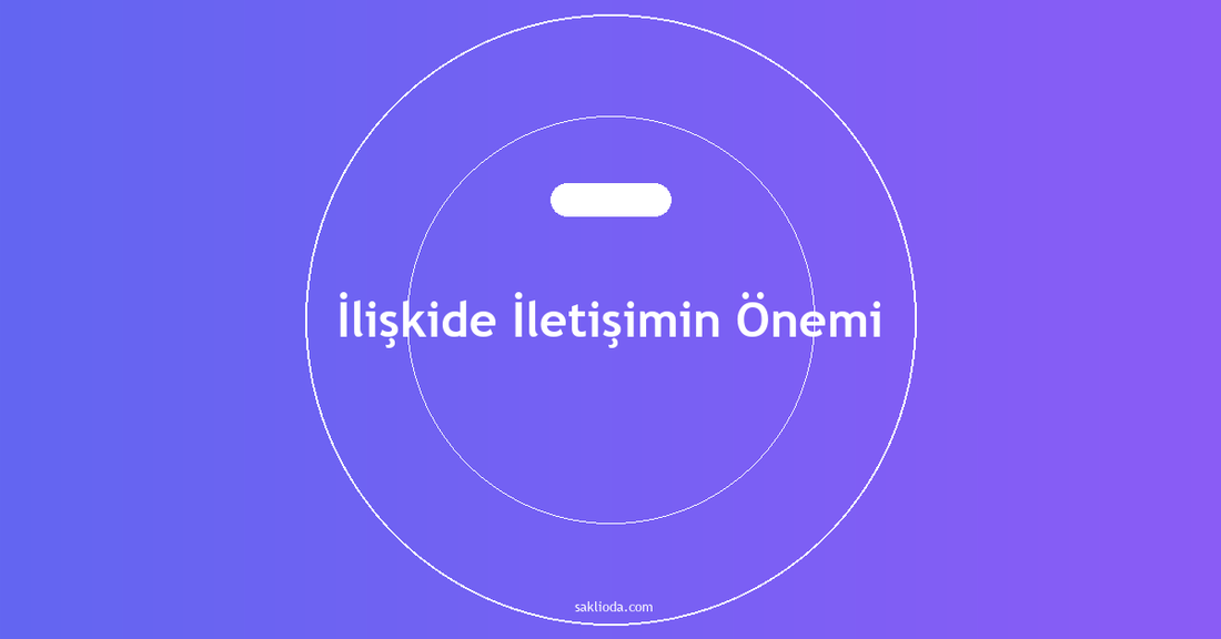İlişkide İletişimin Önemi - Saklioda Blog