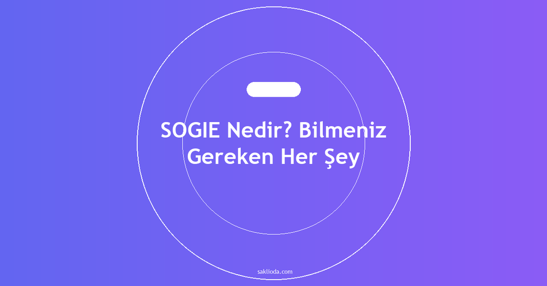 SOGIE Nedir? Bilmeniz Gereken Her Şey - Saklioda Blog