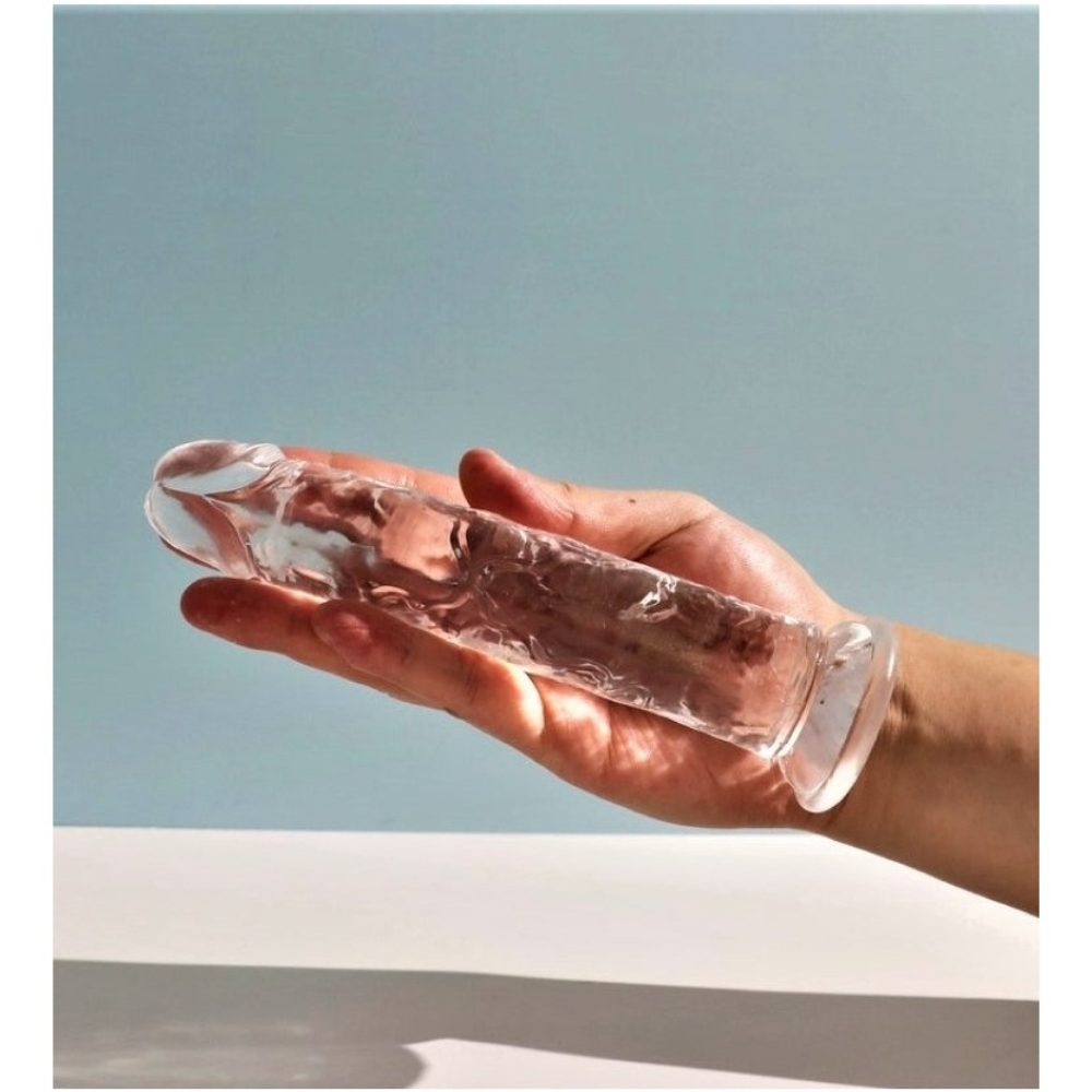 Şeffaf Realistik Dildo