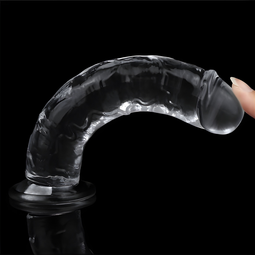 Şeffaf Realistik Dildo