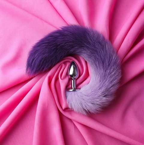 Tilki Kuyruk Anal Plug – Metal Plug ve 40 cm Kuyruk