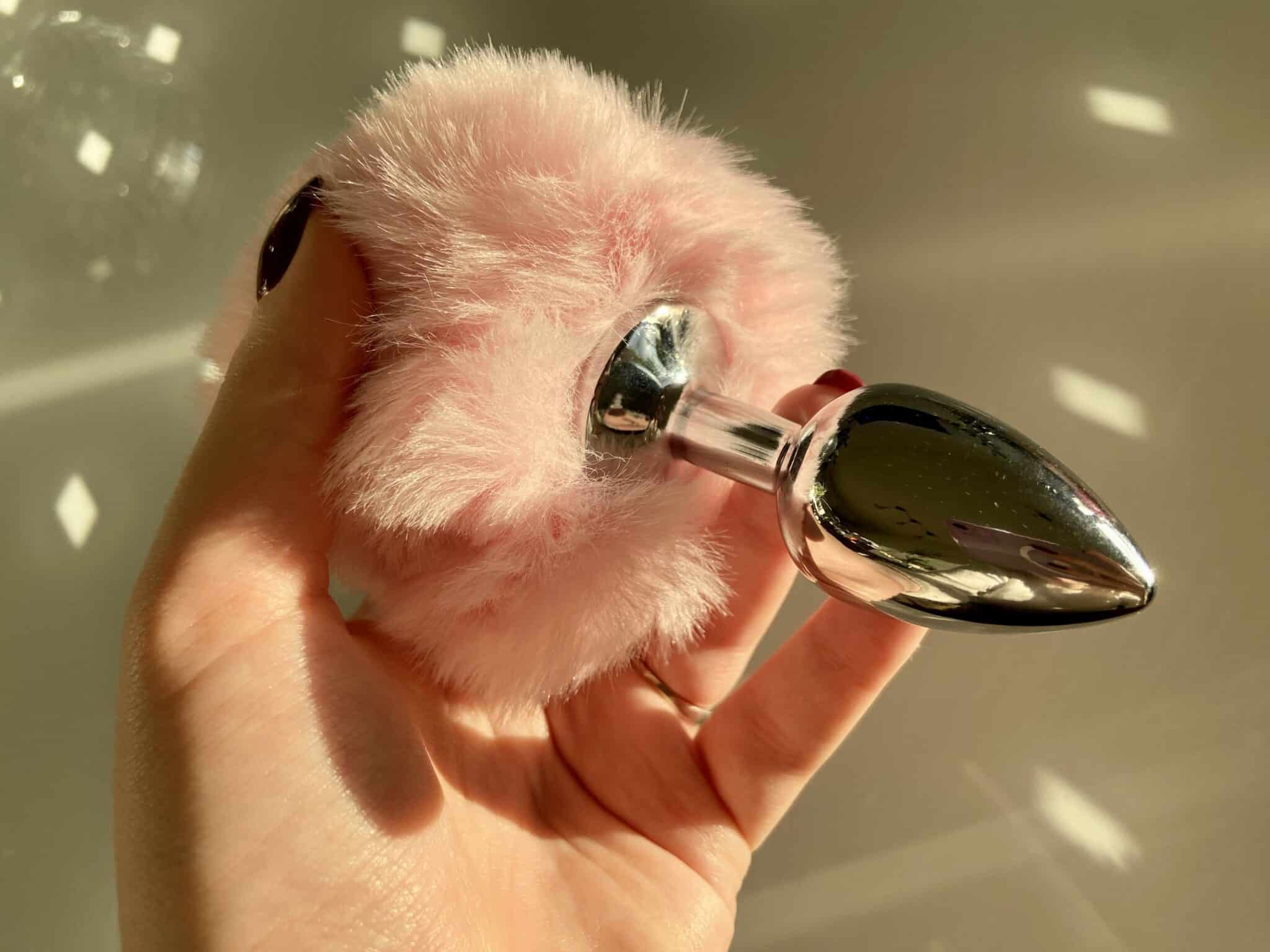 Tavşan Kuyruğu Metal Anal Plug