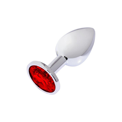 Elmas Taş Detaylı Metal Anal Plug