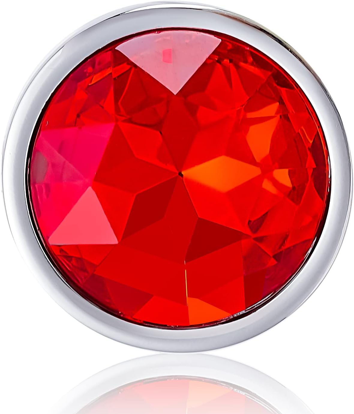 Elmas taş Detaylı Metal Anal Plug