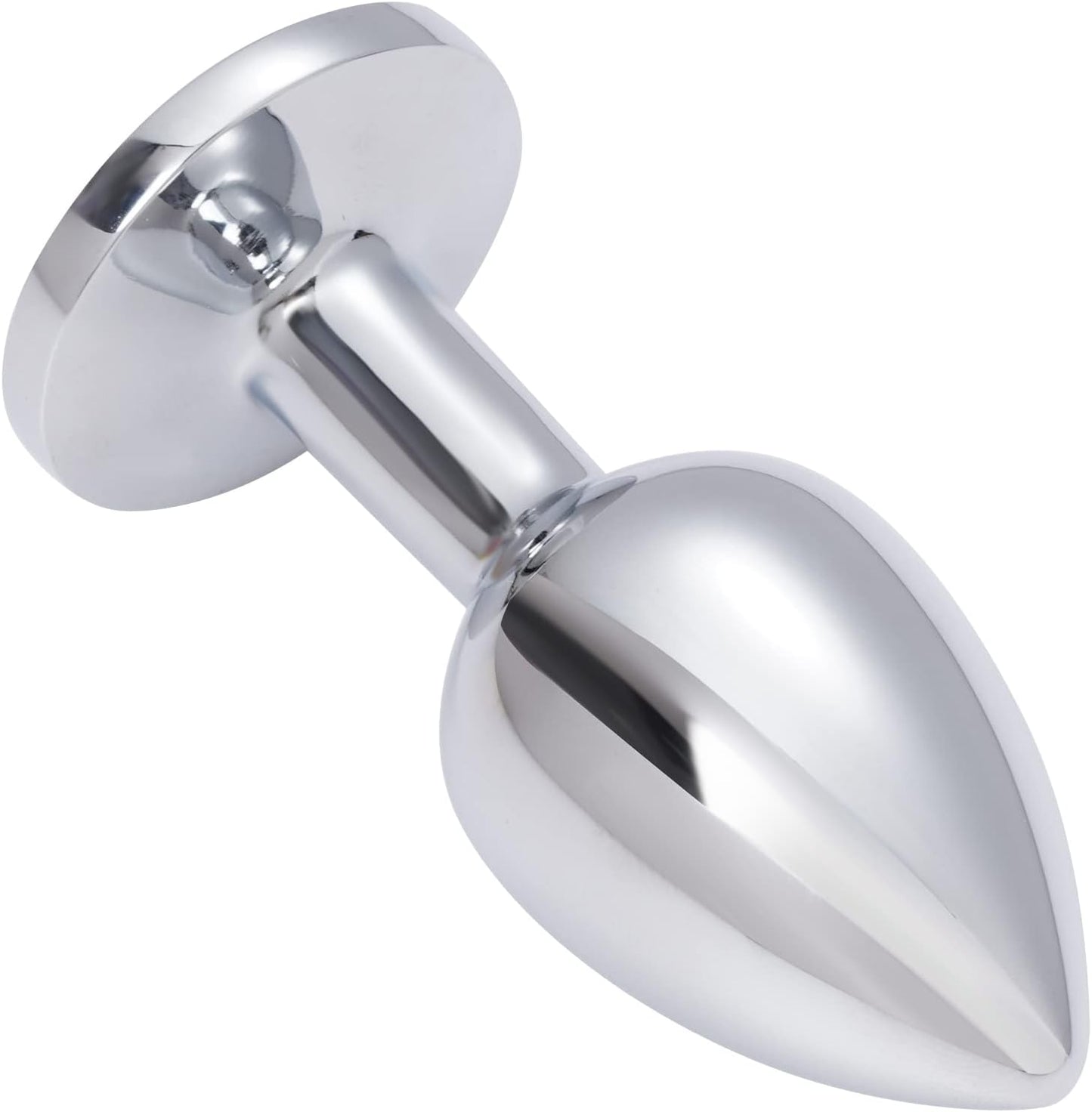 Elmas taş Detaylı Metal Anal Plug