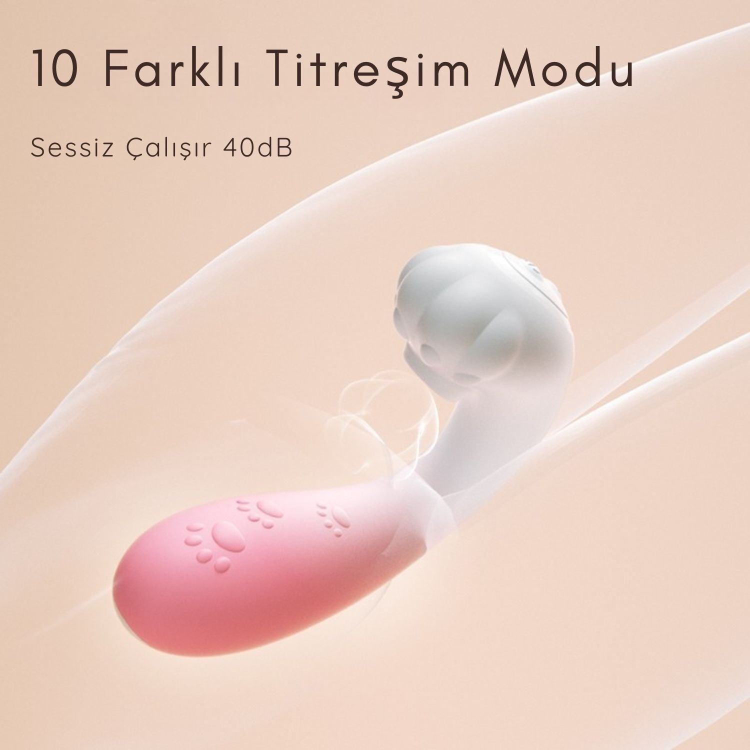 Bluetooth Vibratör Klitoris Emişli Kedi Patisi