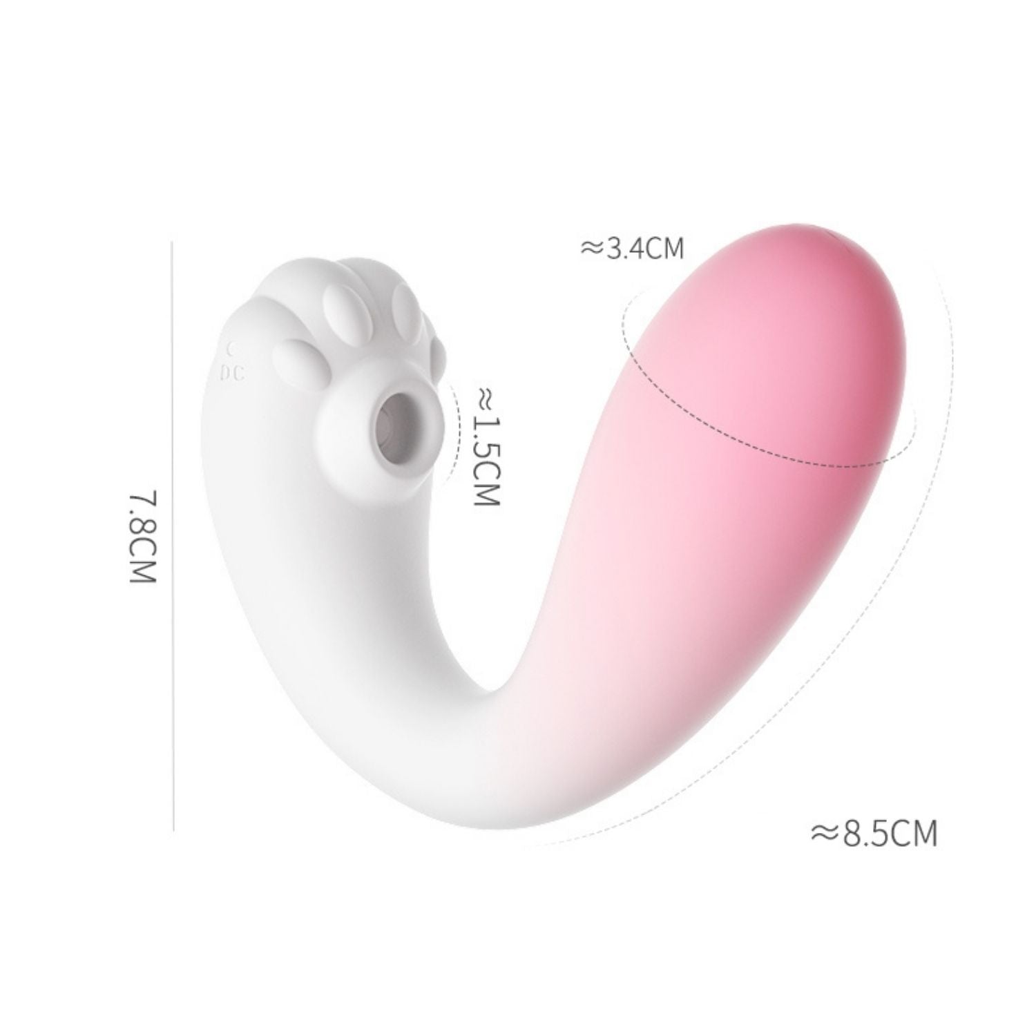 Bluetooth Vibratör Klitoris Emişli Kedi Patisi