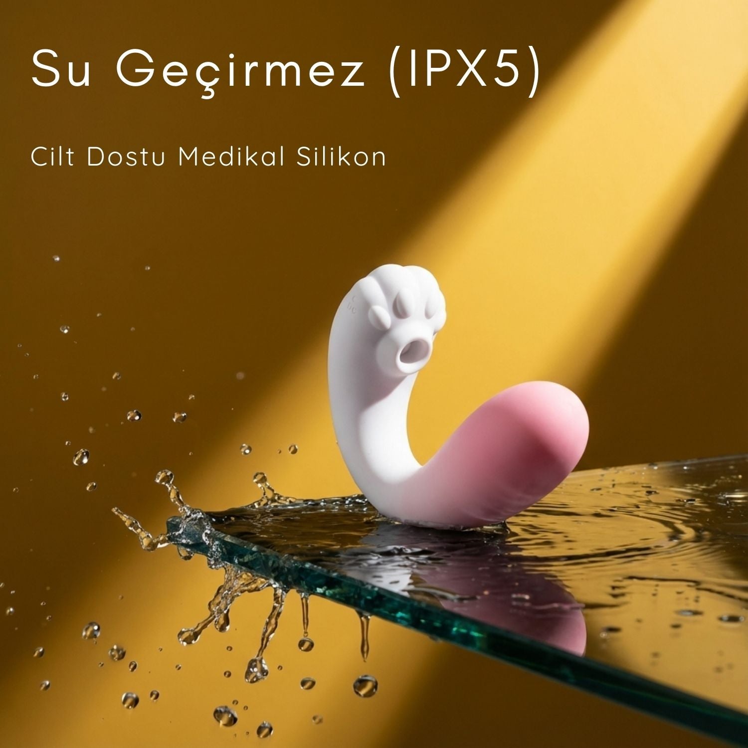 Bluetooth Vibratör Klitoris Emişli Kedi Patisi