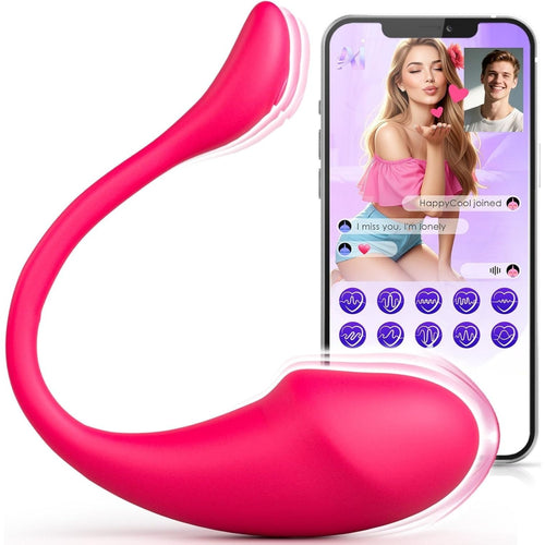 Akıllı Telefon Bluetooth Kontrollü Giyilebilir Vibratör - Uygulama ile Yönetilen Titreşimli Kadın Masaj Aleti